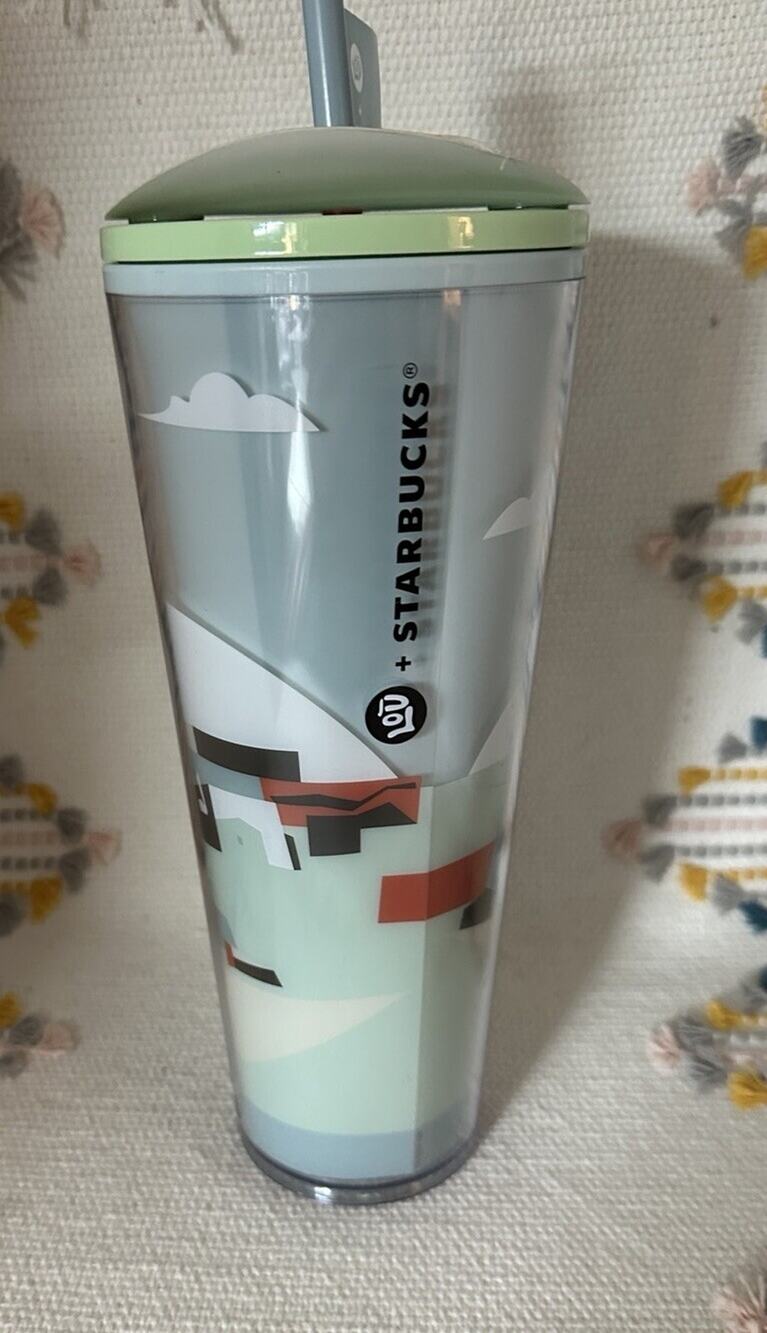 Starbucks +Lou Black History Damon Brown Art Venti Cup 24 Oz NWT
